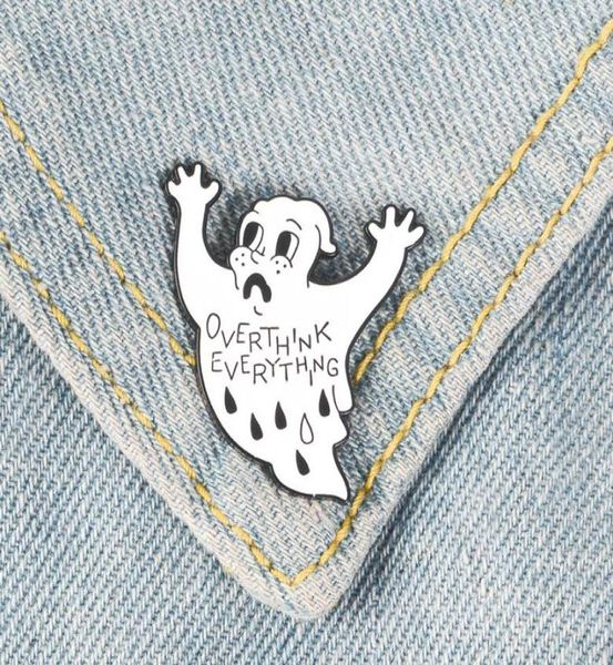 overthink ghost enamel pins white ghost badge brooch bag clothes lapel pin cartoon simple fun punk jewelry gift for friends8302519, Gray
overthink ghost enamel pins white ghost badge brooch bag clothes lapel pin cartoon simple fun punk jewelry gift for friends8302519, Gray