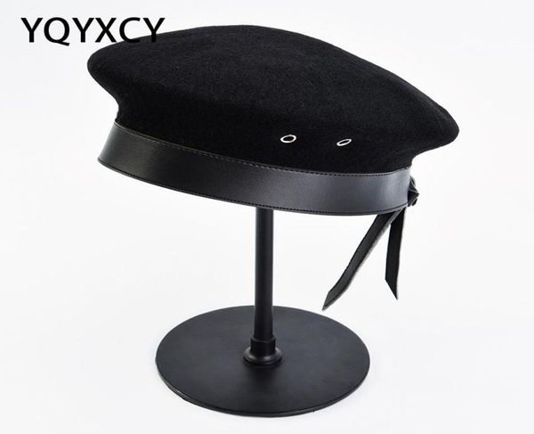 berets wool beret women039s winter hat pu leather brim woolen cap painter female boina feminina england gorras black retro1175871, Blue;gray
berets wool beret women039s winter hat pu leather brim woolen cap painter female boina feminina england gorras black retro1175871, Blue;gray
