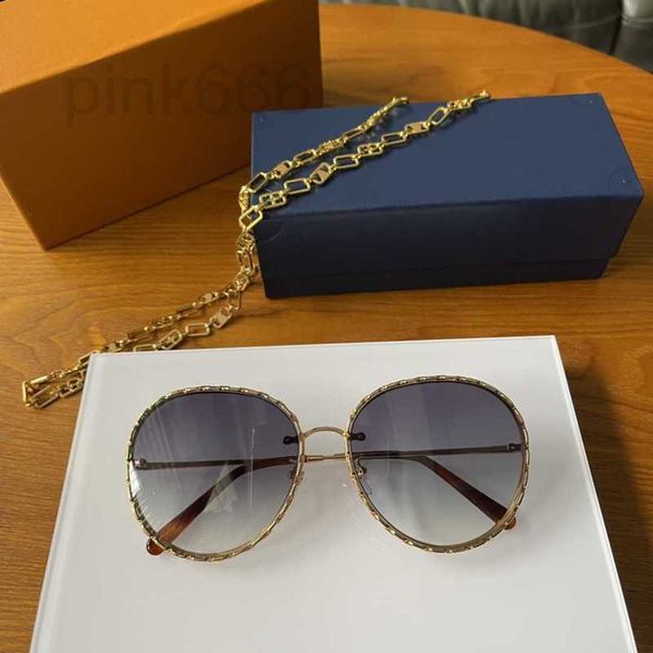 sunglasses designer new print premium metal women's with necklace ins round uv resistant driving notch losu, White;black
sunglasses designer new print premium metal women's with necklace ins round uv resistant driving notch losu, White;black