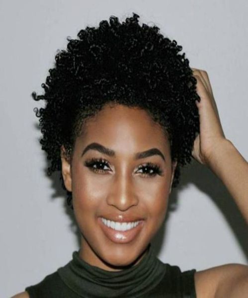 lovely charming brazilian hair african ameri short kinky curly wigs simulation human hair short curly wig in large stock6120225, Black
lovely charming brazilian hair african ameri short kinky curly wigs simulation human hair short curly wig in large stock6120225, Black