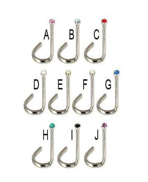 screws nose studs nose ring gem mixed color body piercing jewelry 316l stainless steel 100pcslot2127451, Silver
screws nose studs nose ring gem mixed color body piercing jewelry 316l stainless steel 100pcslot2127451, Silver