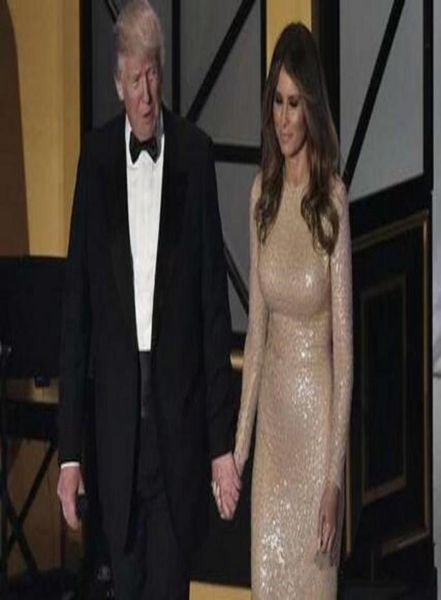 2020 new melania trump sequined champagne celebrity gowns mermaid crew neckline with illusion long sleeves floor length evening dr8732495, Black;red
2020 new melania trump sequined champagne celebrity gowns mermaid crew neckline with illusion long sleeves floor length evening dr8732495, Black;red