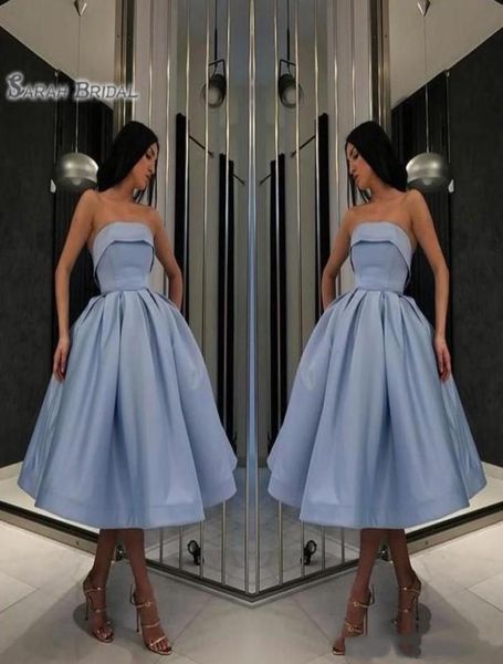 strapless homecoming dress simple short prom dress blue tea length satin cocktail gowns custom made party dresses9548641, Black
strapless homecoming dress simple short prom dress blue tea length satin cocktail gowns custom made party dresses9548641, Black