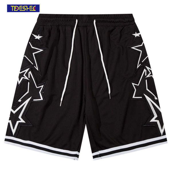 hip hop summer five-pointed star embroidery streetwear men short pants casual women jogger trousers short couple casual, White;black
hip hop summer five-pointed star embroidery streetwear men short pants casual women jogger trousers short couple casual, White;black