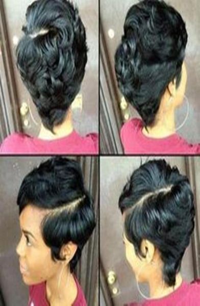 human hair pixie cut wigs for black women machine made with baby little lace front wig side part1989554, Black;brown
human hair pixie cut wigs for black women machine made with baby little lace front wig side part1989554, Black;brown