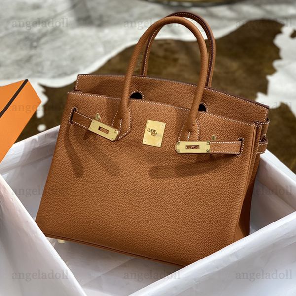 10a mirror quality designers full handmade customizable bags 25cm 30cm togo real leather handle handbag luxury brown purse with gold hardwar
10a mirror quality designers full handmade customizable bags 25cm 30cm togo real leather handle handbag luxury brown purse with gold hardwar