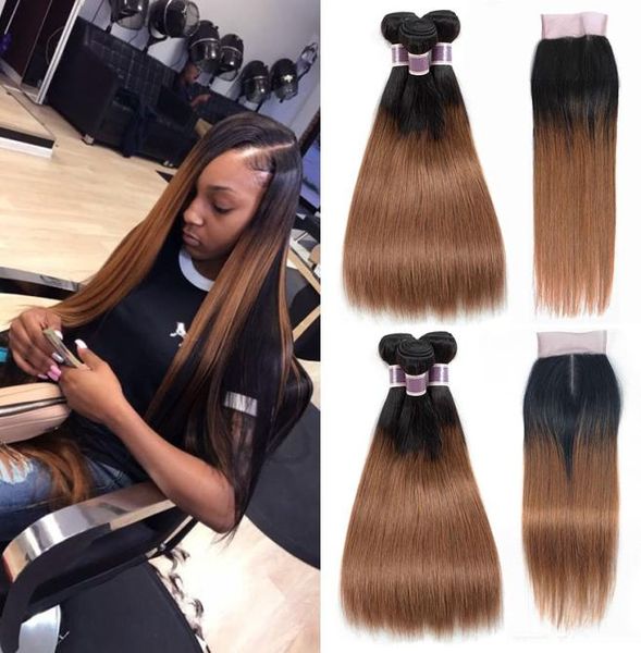 silky straight 1b30 two tone color human hair 3 bundles with 4x4 lace closure medium auburn ombre brazilian virgin hair weaves ex3379494, Black;brown
silky straight 1b30 two tone color human hair 3 bundles with 4x4 lace closure medium auburn ombre brazilian virgin hair weaves ex3379494, Black;brown