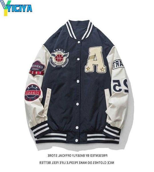 yiciya mens jackets thin light letterman a embroidery patchwork stadium award university men baseball bomber jacket women varsity, Black;brown
yiciya mens jackets thin light letterman a embroidery patchwork stadium award university men baseball bomber jacket women varsity, Black;brown