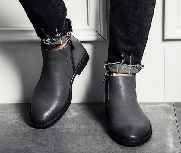 fashionmen shoes selling 2020 new fashion mens casual martin boots big size lower leather shoes 090373, Black
fashionmen shoes selling 2020 new fashion mens casual martin boots big size lower leather shoes 090373, Black