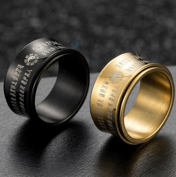 cluster rings tai chi arc art rotating taoism anxiety fidget ring spinner box men taoist mantra ringen amulet black gold stainless5493992, Golden;silver
cluster rings tai chi arc art rotating taoism anxiety fidget ring spinner box men taoist mantra ringen amulet black gold stainless5493992, Golden;silver