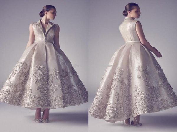 new vintage ankle length evening dresses v neck high collar appliques taffeta champagne ivory hi lo prom dresses designer formal g8309922, Black;red
new vintage ankle length evening dresses v neck high collar appliques taffeta champagne ivory hi lo prom dresses designer formal g8309922, Black;red