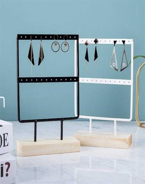 whole wooden base metal ear studs pendant jewelry holder display stand organizer earrings presenting rack 244466 holes 211115263559, Black
whole wooden base metal ear studs pendant jewelry holder display stand organizer earrings presenting rack 244466 holes 211115263559, Black