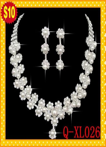 stock 2021 romantic pearl designer with crystal two pieces earrings necklace rhinestone wedding bridal sets jewelry set jewe6143993, White
stock 2021 romantic pearl designer with crystal two pieces earrings necklace rhinestone wedding bridal sets jewelry set jewe6143993, White