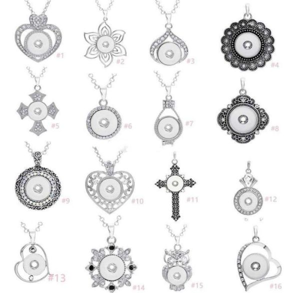 7 styles noosa assorted ginger 18mm snap buttons chunk charms crystal heart multi pendant necklaces 316l stainless steel chain jew5461090, Silver
7 styles noosa assorted ginger 18mm snap buttons chunk charms crystal heart multi pendant necklaces 316l stainless steel chain jew5461090, Silver