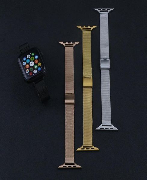 watch bands slim stainless steel mesh band for smart watches milanese strap 3840 4244 mm5245442, Black;brown
watch bands slim stainless steel mesh band for smart watches milanese strap 3840 4244 mm5245442, Black;brown