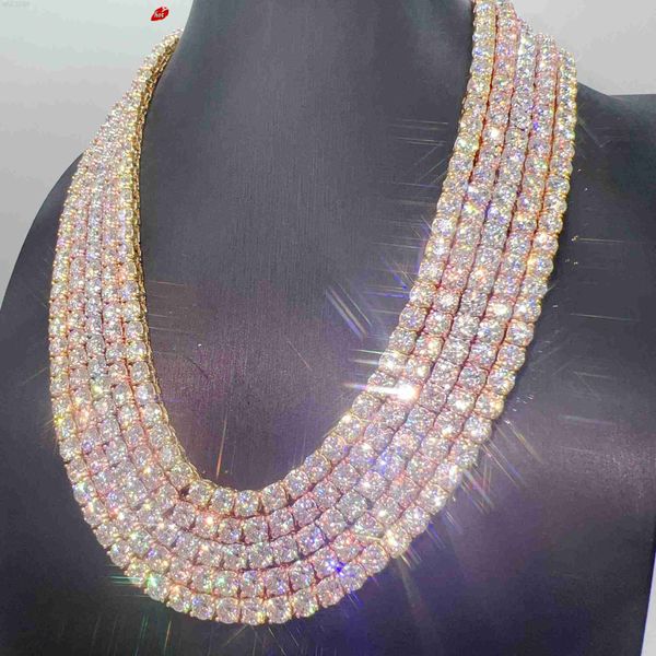designer jewelry wholesale factory luxury 925 sterling silver necklace vvs moissanite tennis chain
designer jewelry wholesale factory luxury 925 sterling silver necklace vvs moissanite tennis chain