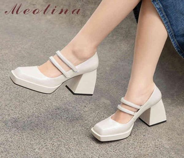 meotina real leather mary janes shoes extreme high heels platform block heel pumps lady square toe footwear white black size 40 216789696
meotina real leather mary janes shoes extreme high heels platform block heel pumps lady square toe footwear white black size 40 216789696