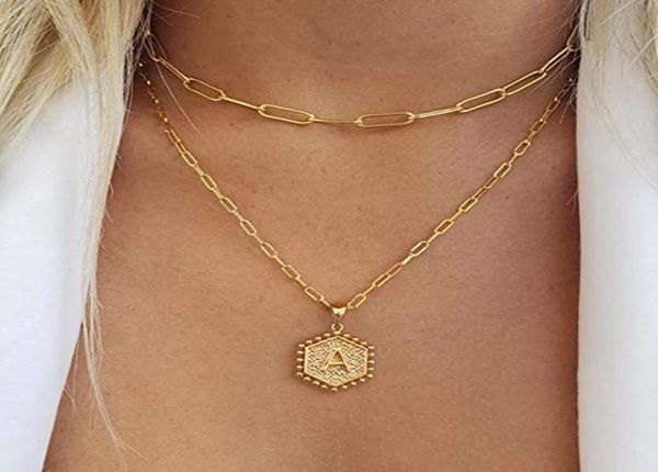 women personalized 18k 14k gold layered paperclip link chain stainls steel alphabet initial letter pendant necklace jewelry4331680, Silver
women personalized 18k 14k gold layered paperclip link chain stainls steel alphabet initial letter pendant necklace jewelry4331680, Silver