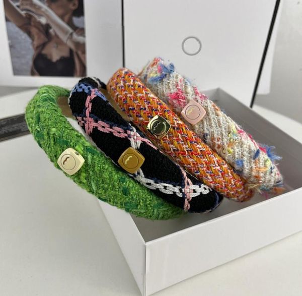 with box c designers luxury headbands hair bands for women girl brand weave headband sports fitness head wrap hair jewelry hoops 48023827, Silver
with box c designers luxury headbands hair bands for women girl brand weave headband sports fitness head wrap hair jewelry hoops 48023827, Silver