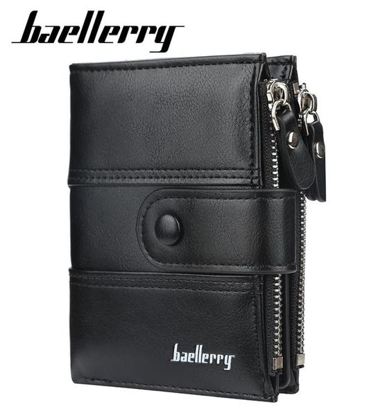 wallets baellerry men fashion short purse with coin pocket vintage double zipper wallet male card holder w0215581599, Red;black
wallets baellerry men fashion short purse with coin pocket vintage double zipper wallet male card holder w0215581599, Red;black
