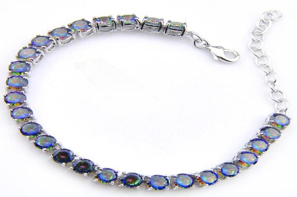 luckyshine sell fashion round colored natural mystic z gems silver for women charm bracelets tennis men bracelets 8 inch1121239, Golden;silver
luckyshine sell fashion round colored natural mystic z gems silver for women charm bracelets tennis men bracelets 8 inch1121239, Golden;silver
