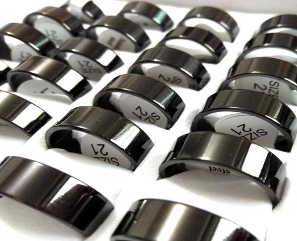 50pcs black stainless steel ring width 8mm mens jewelry classic band finger ring gift favor whole fashion jewelry96250732993721, Silver
50pcs black stainless steel ring width 8mm mens jewelry classic band finger ring gift favor whole fashion jewelry96250732993721, Silver