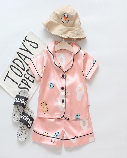 summer children pajamas set home sleepwear toddler kids short sleeve home sleepwear boys girls satin cartoon bear infant baby nign8589753, White
summer children pajamas set home sleepwear toddler kids short sleeve home sleepwear boys girls satin cartoon bear infant baby nign8589753, White