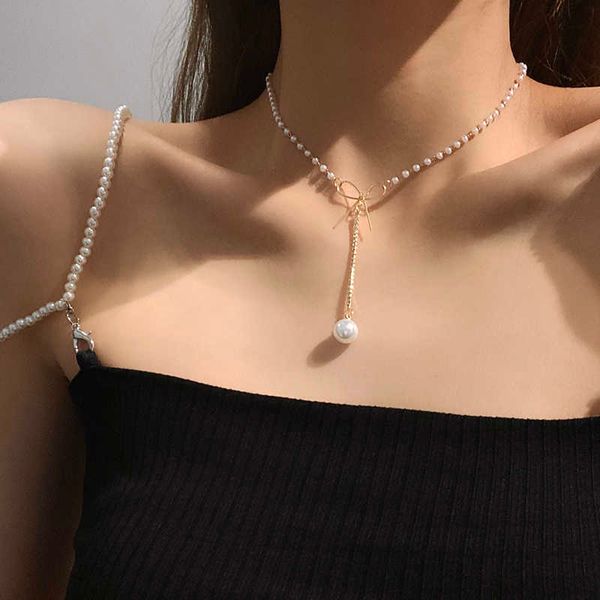 pendant necklaces chokers pearl ball pendants choker for women fairy gold color bowknot necklaces korean fashion rhinestone elegant party co, Silver
pendant necklaces chokers pearl ball pendants choker for women fairy gold color bowknot necklaces korean fashion rhinestone elegant party co, Silver