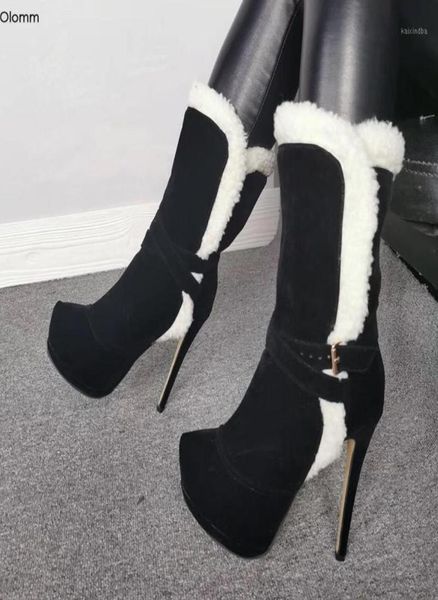 boots olomm women platform snow ankle stiletto high heels round toe elegant black daily shoes plus us size 51511218896
boots olomm women platform snow ankle stiletto high heels round toe elegant black daily shoes plus us size 51511218896