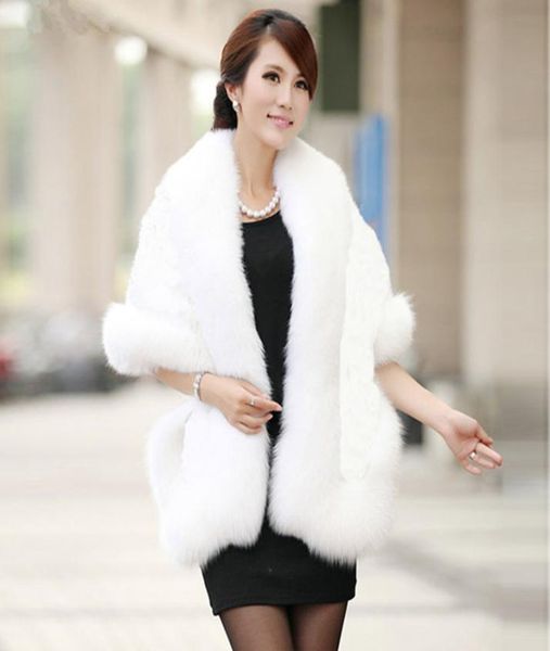 black white burgundy winter casual occasion women wrap bridal ackets cloak daily wear winter warm faux fur wedding coat new shawl9444181
black white burgundy winter casual occasion women wrap bridal ackets cloak daily wear winter warm faux fur wedding coat new shawl9444181