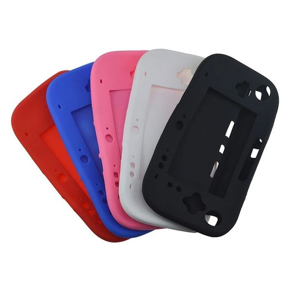 Image of Soft Silicone Rubber Full Body Protector For Wii U Gel Case Cover Skin Shell Compatible Nintendo Wii U Gamepad Controller