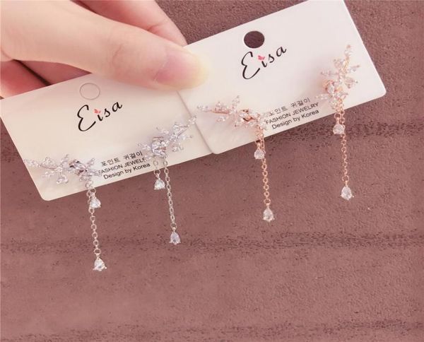 fashionnew fashion women korean tv star cute zircon flower drop earrings elegant water drop long line pendientes jewelry girl gif73866408, Silver
fashionnew fashion women korean tv star cute zircon flower drop earrings elegant water drop long line pendientes jewelry girl gif73866408, Silver