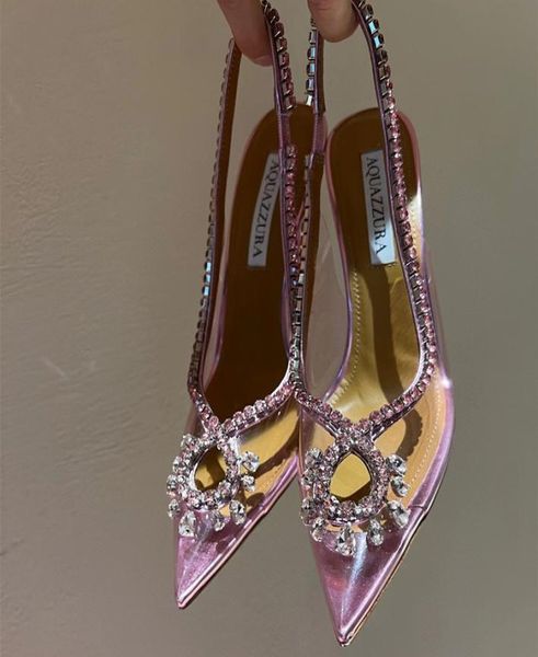 pointed toe crytstal diamonds clear sandals ankle wrap stiletto heels elegant real leather heels shoes slippers size 35418702266, Black
pointed toe crytstal diamonds clear sandals ankle wrap stiletto heels elegant real leather heels shoes slippers size 35418702266, Black