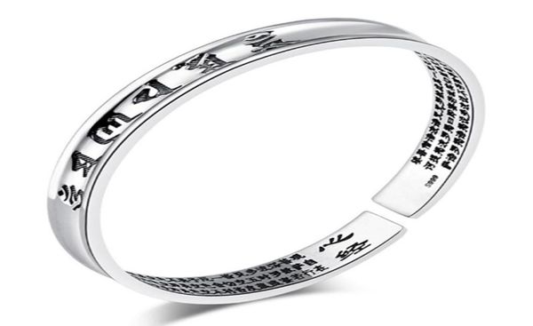 925 sterling silver items jewelry wedding charm bracelets bangle carven blessing heart sutra words new arrival4289383, Black
925 sterling silver items jewelry wedding charm bracelets bangle carven blessing heart sutra words new arrival4289383, Black