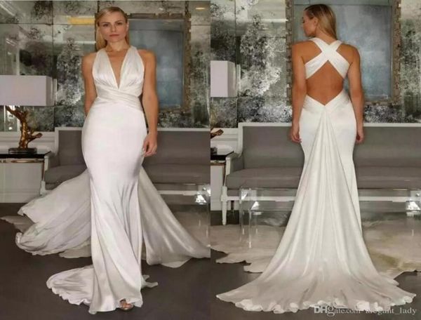 mermaid wedding dresses beach simple cross belt open back casual deep v neck sgreek goddess leeveless wedding dress9344736, White
mermaid wedding dresses beach simple cross belt open back casual deep v neck sgreek goddess leeveless wedding dress9344736, White