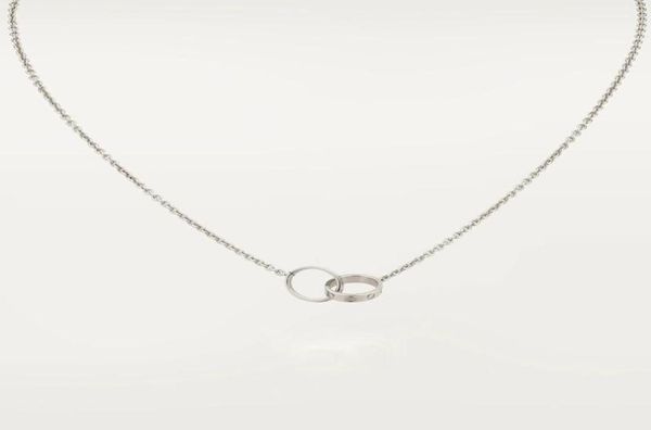 pendant necklaces classic design double loop charms love necklace for women girls 316l titanium steel wedding jewelry collares col3878433, Silver
pendant necklaces classic design double loop charms love necklace for women girls 316l titanium steel wedding jewelry collares col3878433, Silver