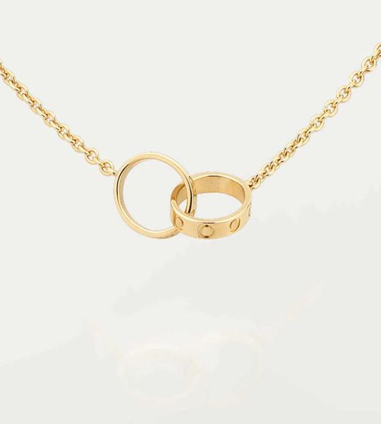 pendant necklaces high edition classic design pendant love necklace for women girls double loop charms 316l titanium steel wedding9628634, Silver
pendant necklaces high edition classic design pendant love necklace for women girls double loop charms 316l titanium steel wedding9628634, Silver