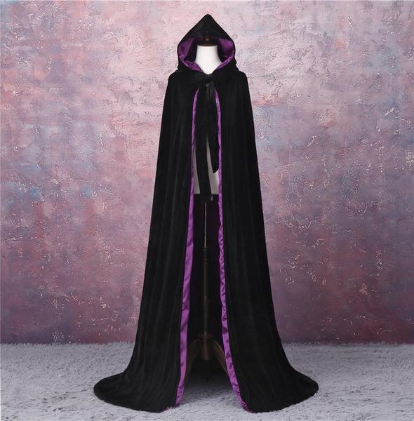 velvet hooded cloak cape medieval renaissance costume larp halloween fancy dress velvet cosplay clothing6514612, White
velvet hooded cloak cape medieval renaissance costume larp halloween fancy dress velvet cosplay clothing6514612, White