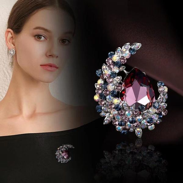 european and american flower brooches for women with high-end temperament, insets for corsage, versatile clothing, pins, and buckles, as a g, Gray
european and american flower brooches for women with high-end temperament, insets for corsage, versatile clothing, pins, and buckles, as a g, Gray