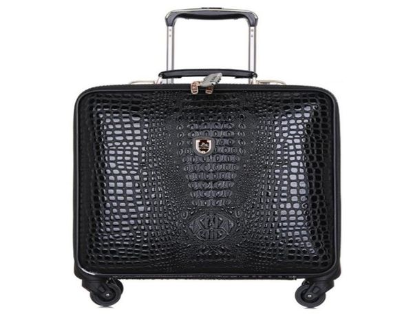 retro luggage 16 inch men commercial pu crocodile pattern 4 wheels trolley travel suitcase bag woman computer bags av3927676
retro luggage 16 inch men commercial pu crocodile pattern 4 wheels trolley travel suitcase bag woman computer bags av3927676