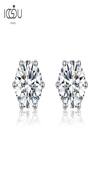 iogou six claws round cut stud earrings for women solid 925 sterling silver round lady earrings sona diamond earrings jewelry 21062474546, Golden;silver
iogou six claws round cut stud earrings for women solid 925 sterling silver round lady earrings sona diamond earrings jewelry 21062474546, Golden;silver