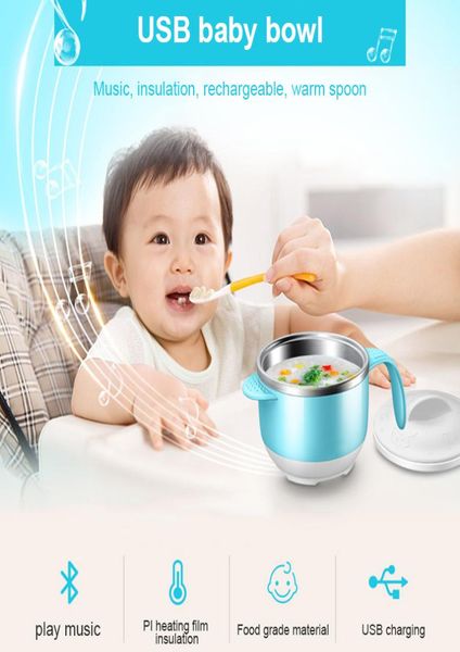 intelligent electric usb bowl grade 304 stainless heat insulation stainless steel music playing tableware for baby3756107
intelligent electric usb bowl grade 304 stainless heat insulation stainless steel music playing tableware for baby3756107
