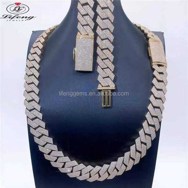 lifeng jewelry custom men jewelry vvs full diamond iced out moissanite 16mm cuban link hip hop diamond cuban chain, Silver
lifeng jewelry custom men jewelry vvs full diamond iced out moissanite 16mm cuban link hip hop diamond cuban chain, Silver