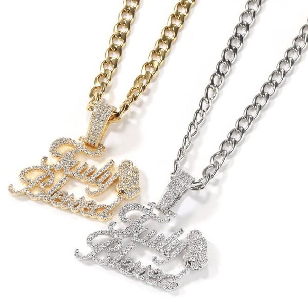 stacked names pendant necklace iced out fully blessed pray charms hip hop jewelry for gift, Silver
stacked names pendant necklace iced out fully blessed pray charms hip hop jewelry for gift, Silver
