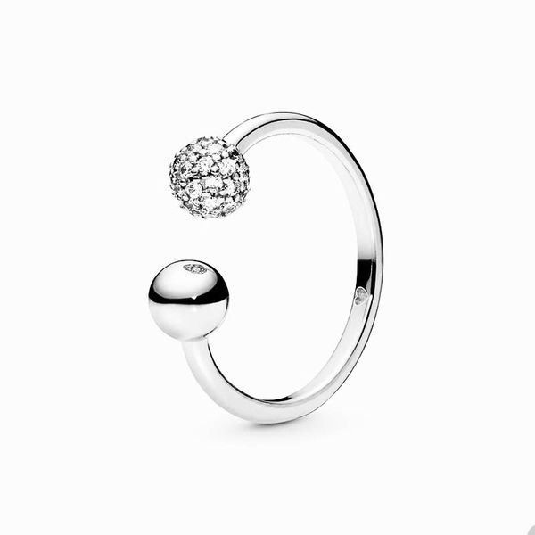 polished pave bead open ring for pandora authentic sterling silver wedding party rings designer jewelry for women girls crystal diamond ring, Slivery;golden
polished pave bead open ring for pandora authentic sterling silver wedding party rings designer jewelry for women girls crystal diamond ring, Slivery;golden