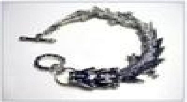 nobllest china tibet tibet silver dragon head link mens link chain bracelet5183749, Black
nobllest china tibet tibet silver dragon head link mens link chain bracelet5183749, Black