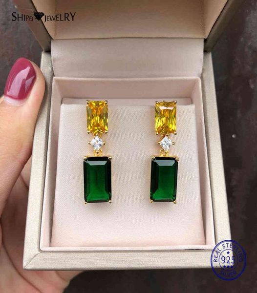 shipei natural green emerald earrings gold fine jewelry stud emerald earrings 925 sterling silver personalized birthday gift 210326712070, Golden;silver
shipei natural green emerald earrings gold fine jewelry stud emerald earrings 925 sterling silver personalized birthday gift 210326712070, Golden;silver