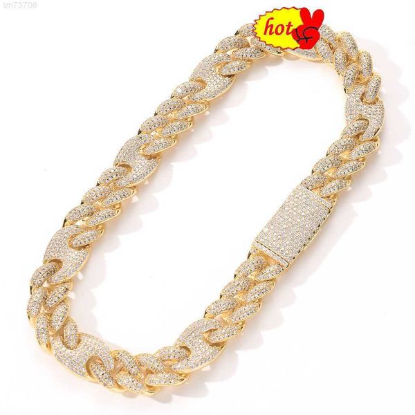 20mm new pig nose miami lock full zirconium men's cuban chain necklace, Silver
20mm new pig nose miami lock full zirconium men's cuban chain necklace, Silver