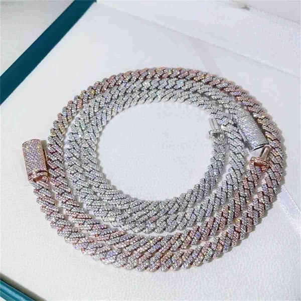 18k gold plated hip hop jewelry necklace iced out men fashion rapper 8mm vvs moissanite cuban link chain 925, Silver
18k gold plated hip hop jewelry necklace iced out men fashion rapper 8mm vvs moissanite cuban link chain 925, Silver