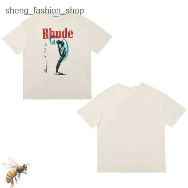 2023 designer rhude summer men's t-shirts collection tshirt oversize tees heavy fabric couple dress t shirt 1 9zj7 9zj7, White;black
2023 designer rhude summer men's t-shirts collection tshirt oversize tees heavy fabric couple dress t shirt 1 9zj7 9zj7, White;black